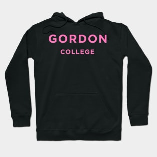 gordon college pink Hoodie